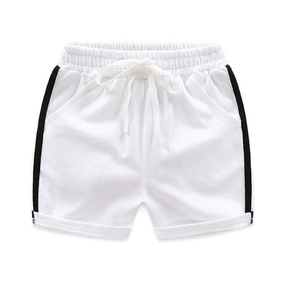 [119231] - Celana Pendek Training Anak Sporty - Motif Edge Line