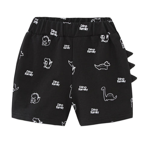 [119243] - Celana Pendek Anak - Motif Dino Family 3D