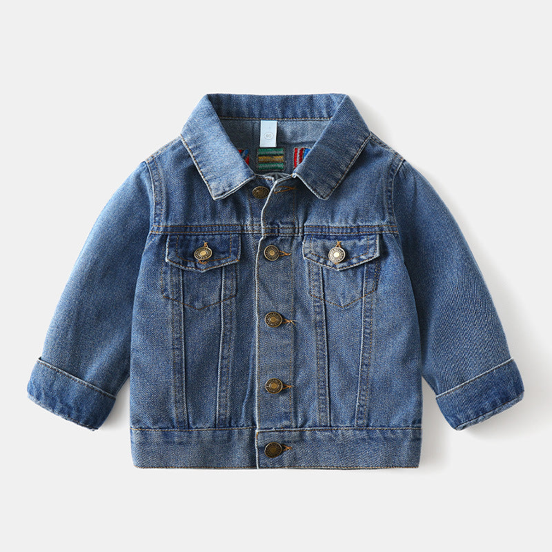 [119266] - Jaket Jeans Style Anak - Motif Denim Style