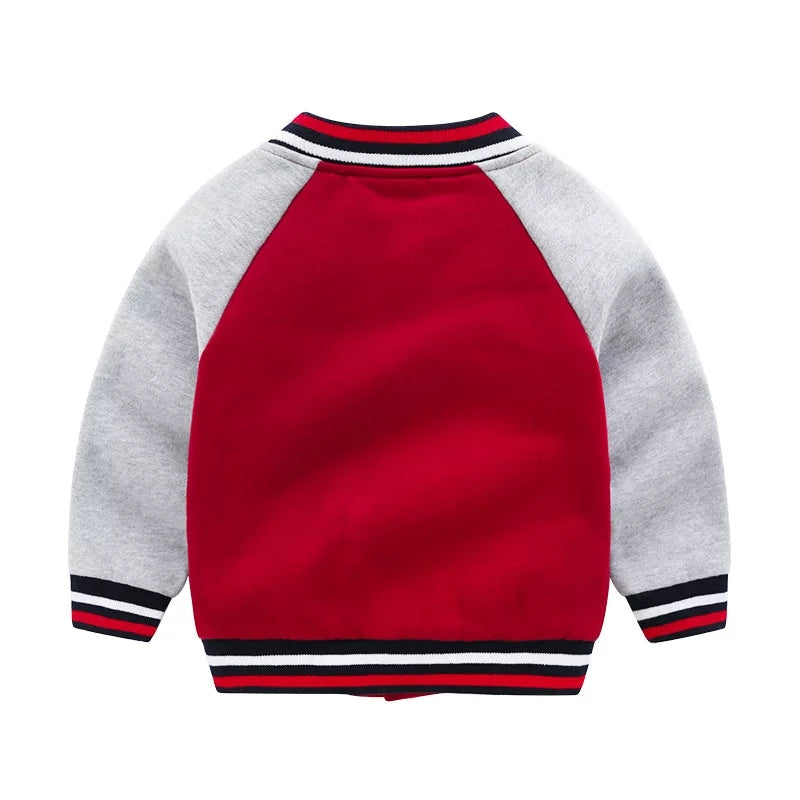 [513125] - Atasan Jaket Fashion Anak - Motif Nine Logo Bordir