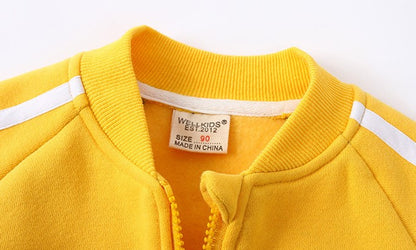[513153] - Atasan Jaket Fashion Anak Import - Motif Two Colours Bordir