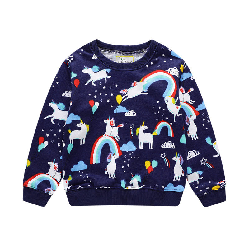 [363171] - Setelan Sweater Anak Perempuan - Motif Unicorn Dancing