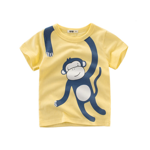 jual [121195] - IMPORT Atasan / Baju Anak Usia 2 - 4 Thn - Motif Monkey 