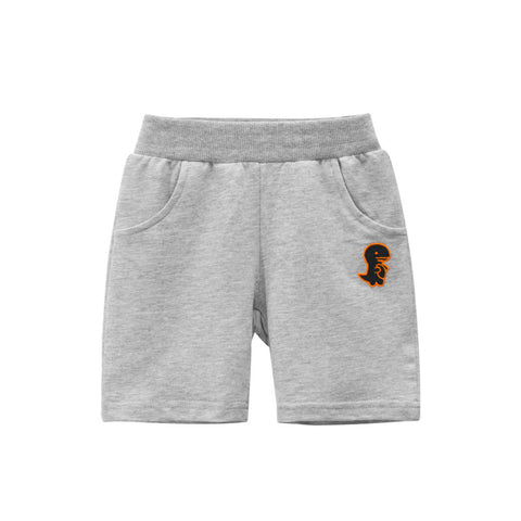 [121200-GRAY] - Celana Santai Anak / Celana Training Anak - Motif Tirex