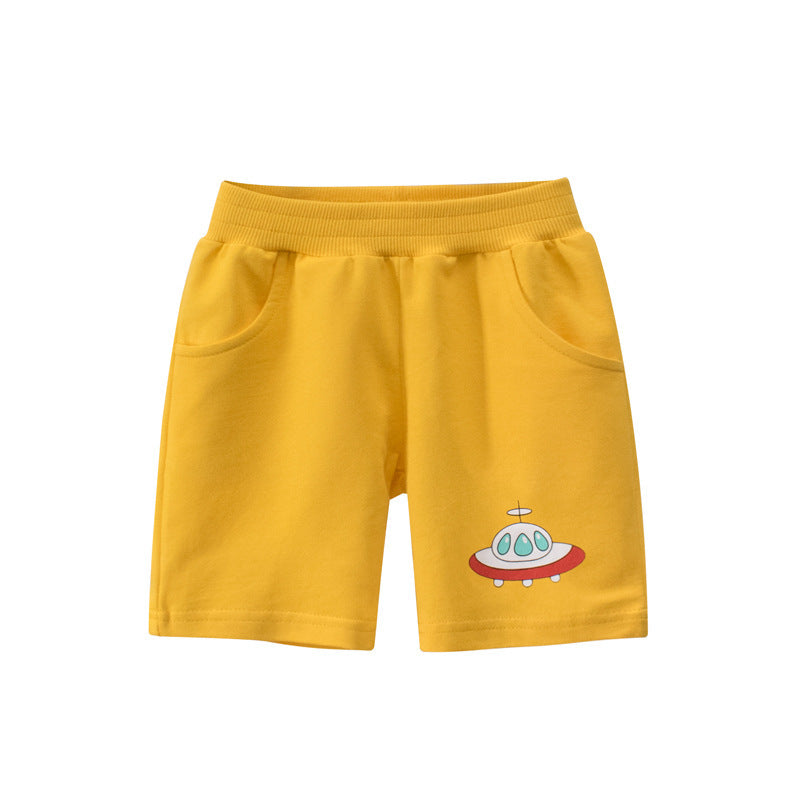[121207] - Celana Jogger Anak / Celana Santai Anak - Motif Ufo Plane