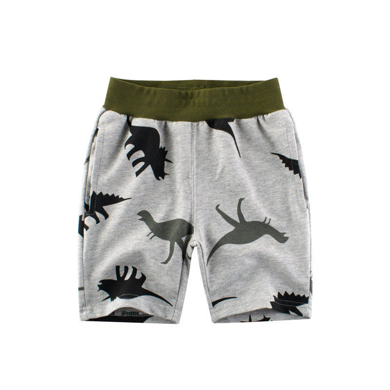 [121216] - Celana Santai Anak / Celana Training Anak - Motif Dinosaur Image