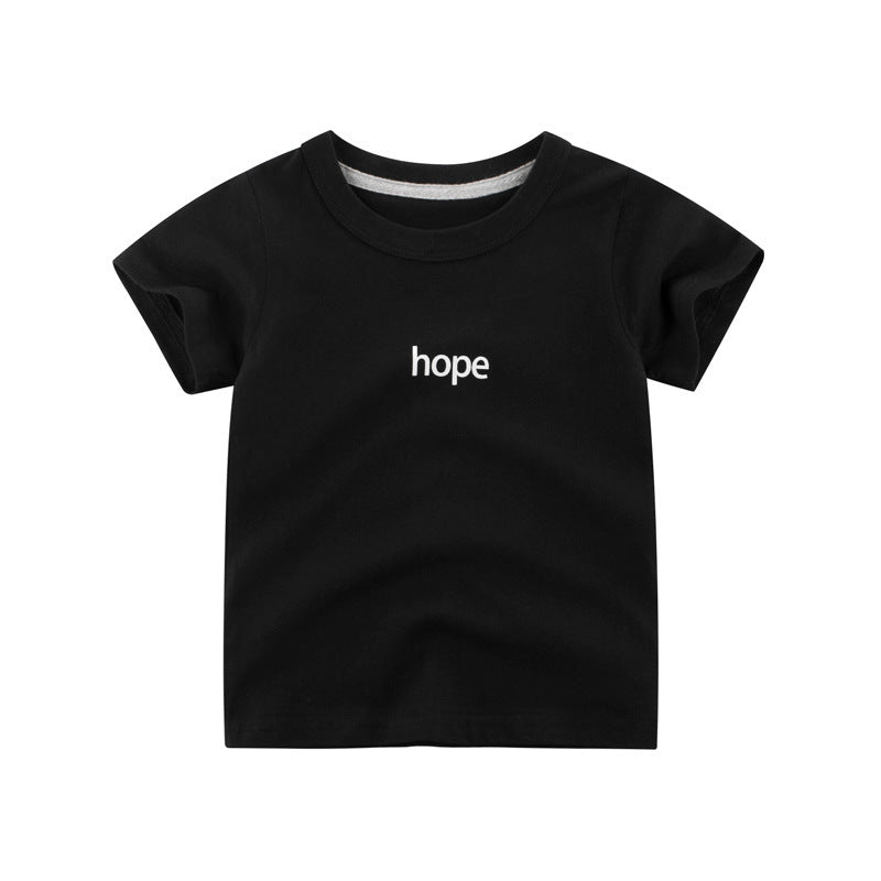 [121256-BLACK] - Atasan Anak / Kaos Anak Trendi - Motif Hope