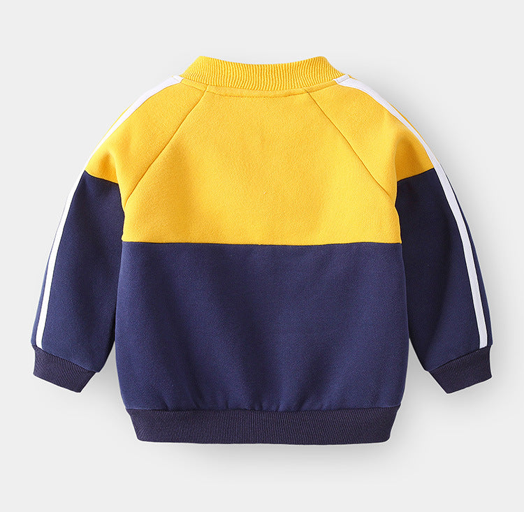 [513153] - Atasan Jaket Fashion Anak - Motif Two Colours Bordir
