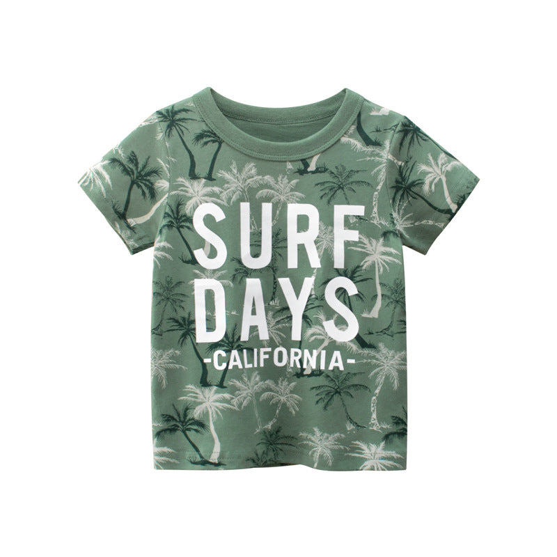 [121290] - Atasan Anak / Kaos Anak Import - Motif Surf Days