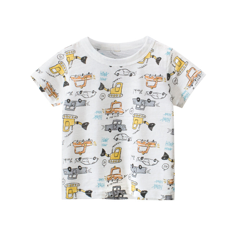 [121292] - Atasan Anak / Kaos Anak - Motif Honk Car