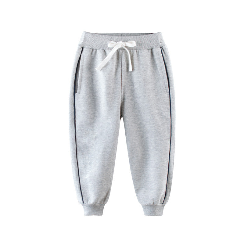 [121299-GRAY] - Celana Jogger Anak / Celana Santai Anak - Motif Big Rope