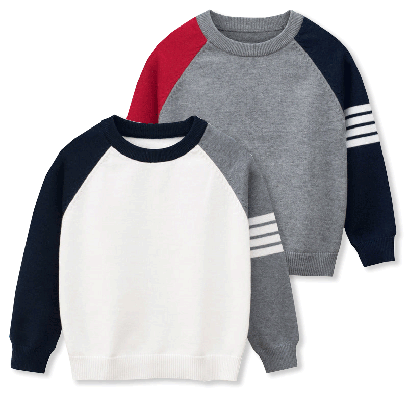 [121314] - Atasan Sweater Style Casual Anak - Motif Abstract Collor