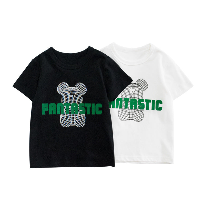 [121321] - Baju Atasan Kaos Lengan Pendek Anak Laki-Laki - Motif Fantastic