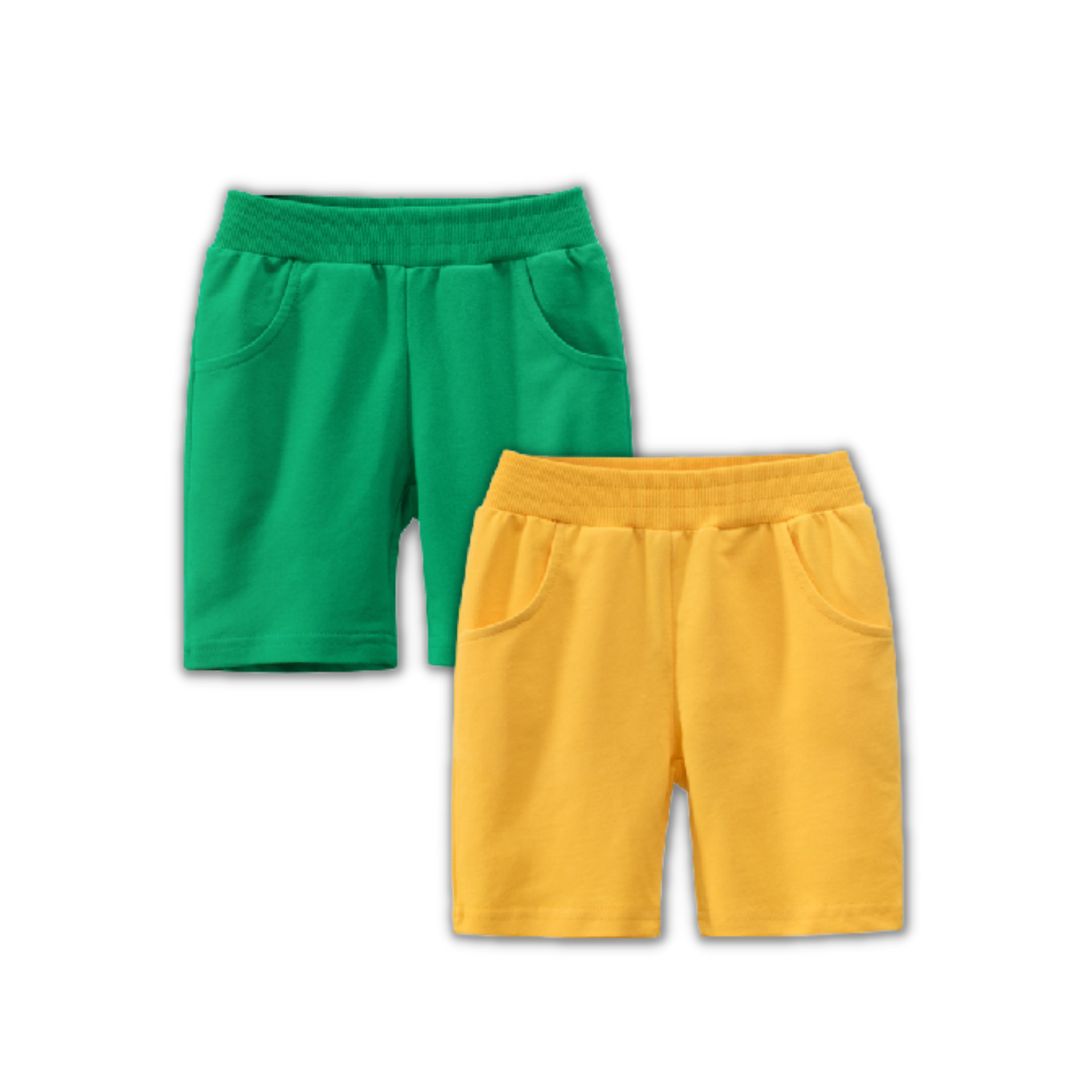 [121335] - Bawahan Celana Pendek Santai Anak Laki-Laki - Motif Plain Cute