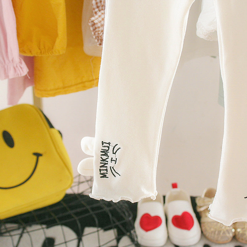 [352213] - Bawahan Celana Legging Anak Perempuan - Motif Minkmui Rabbit
