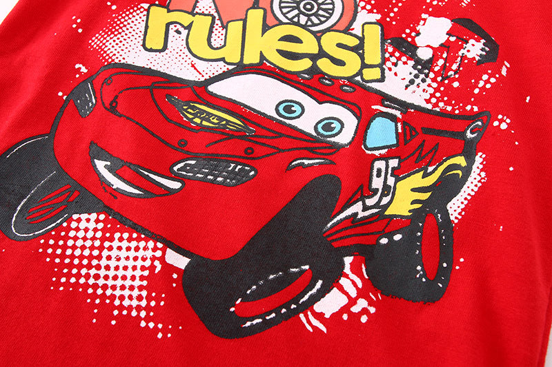 [354401] - Baju Setelan Street Wear Anak - Motif Mcqueen Rules