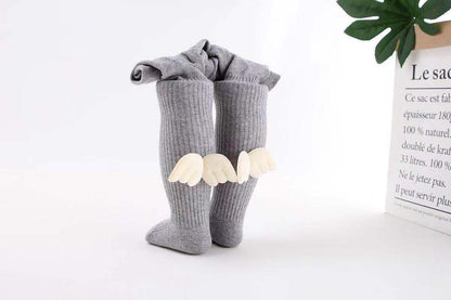 [352351] - Celana 3D Legging Stocking Kaos Kaki Import Anak Perempuan - Motif Small Wings