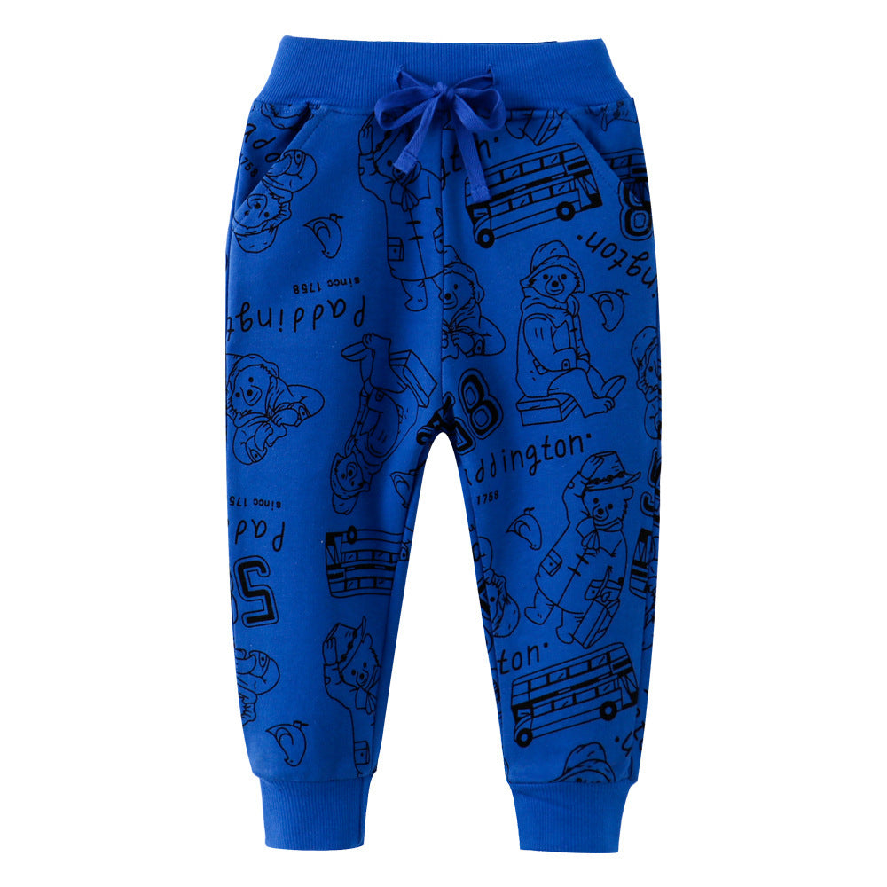 [357133] - Bawahan Anak / Celana Jogger Anak - Motif City Bear
