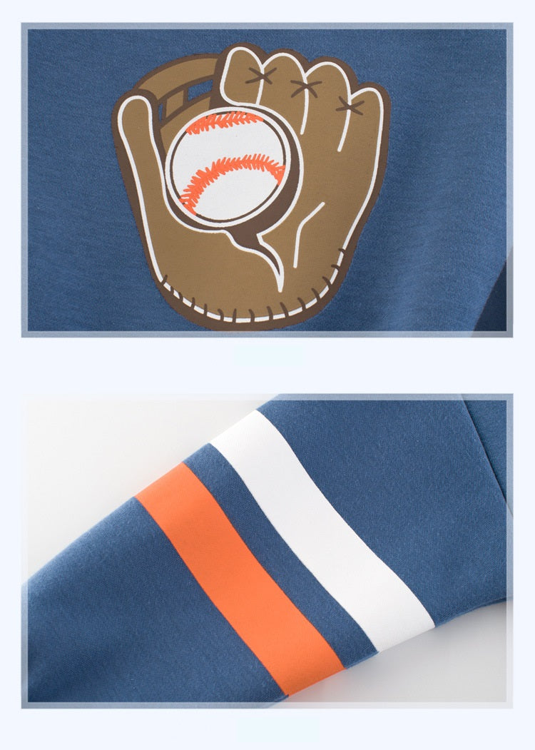 [121278] - Atasan Anak / Sweater Anak Import - Motif Baseball