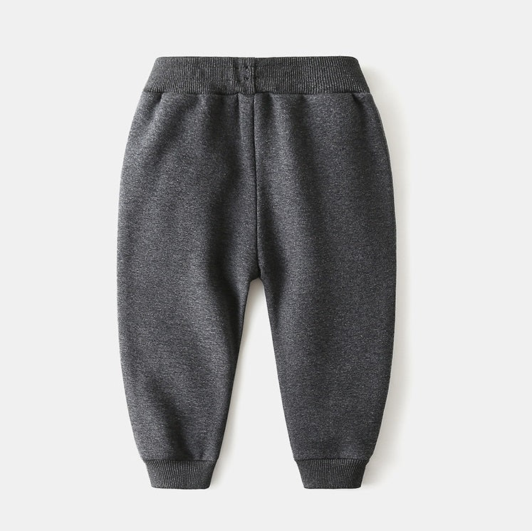 [383149-GRAY] - Celana Jogger Santai Anak - Motif Small Tiger