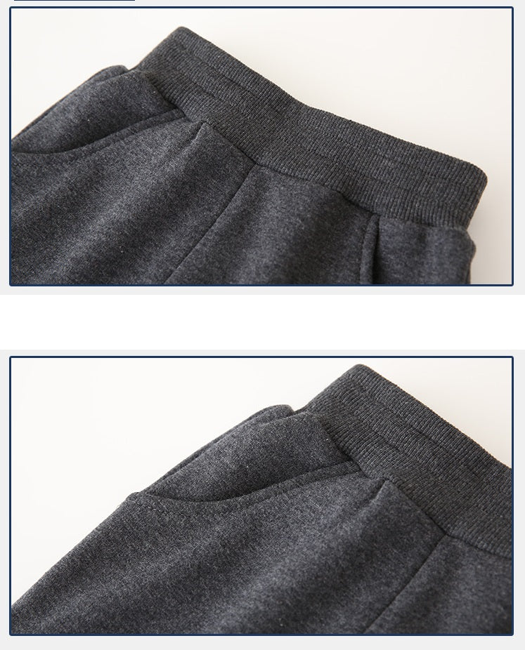 [383149-BLUE GRAY] - Celana Jogger Santai Anak - Motif Small T-rex