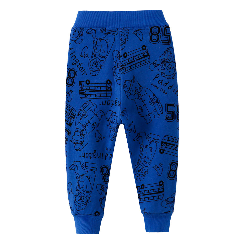 [357133] - Bawahan Anak / Celana Jogger Anak - Motif City Bear