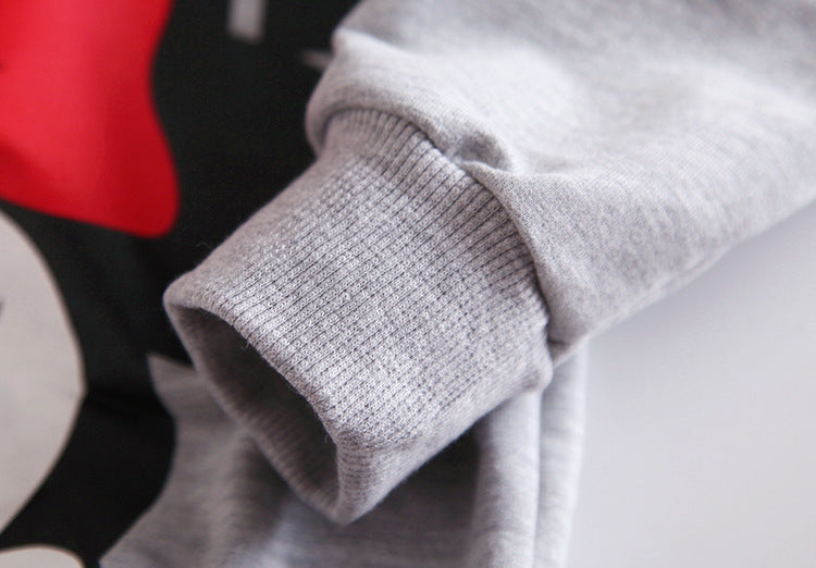 [363275-RED] - Setelan Sweater Fashion Anak Import - Motif Minnie Mouse