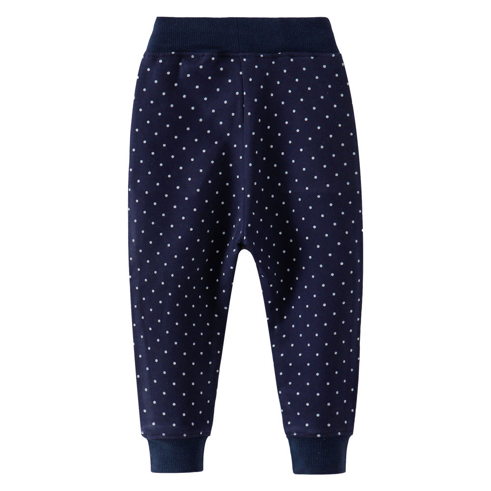 [357138] - Bawahan Anak / Celana Jogger Anak - Motif Polkadot