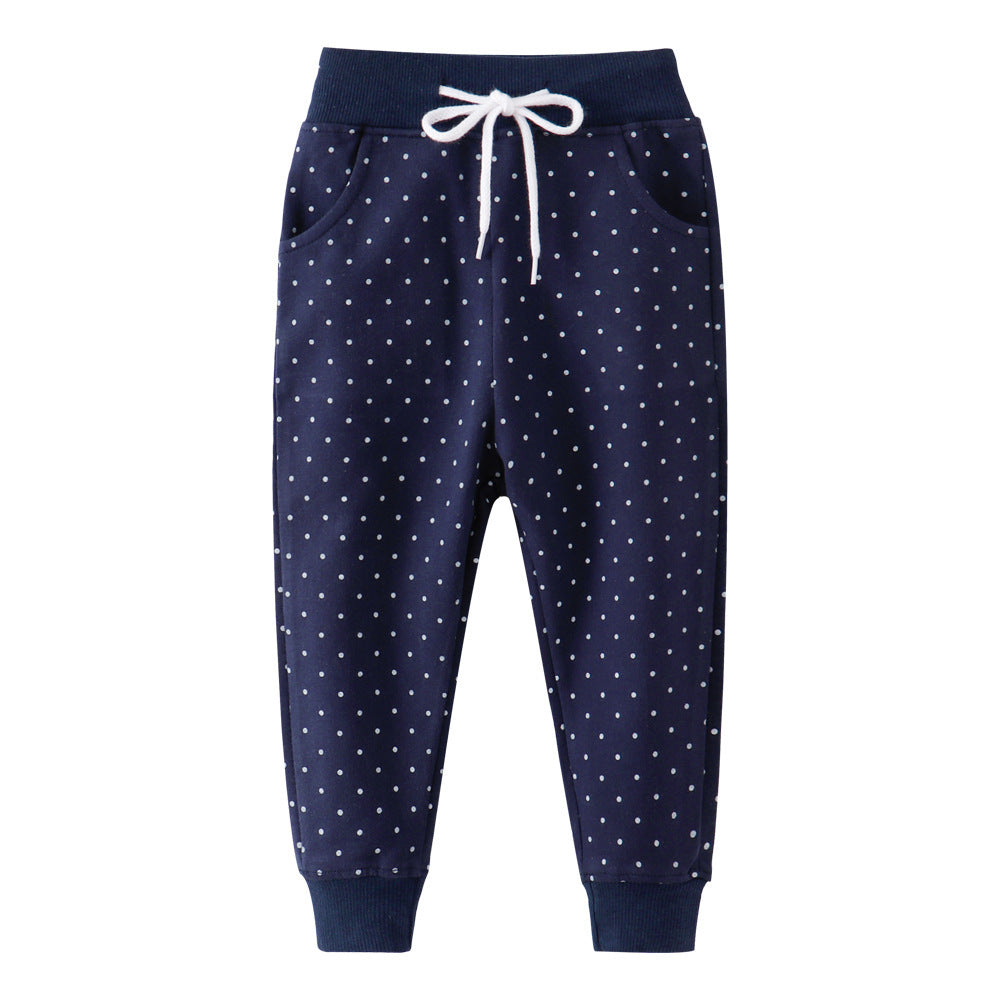 [357138] - Bawahan Anak / Celana Jogger Anak - Motif Polkadot