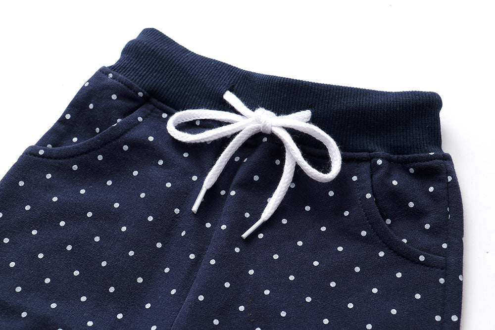 [357138] - Bawahan Anak / Celana Jogger Anak - Motif Polkadot