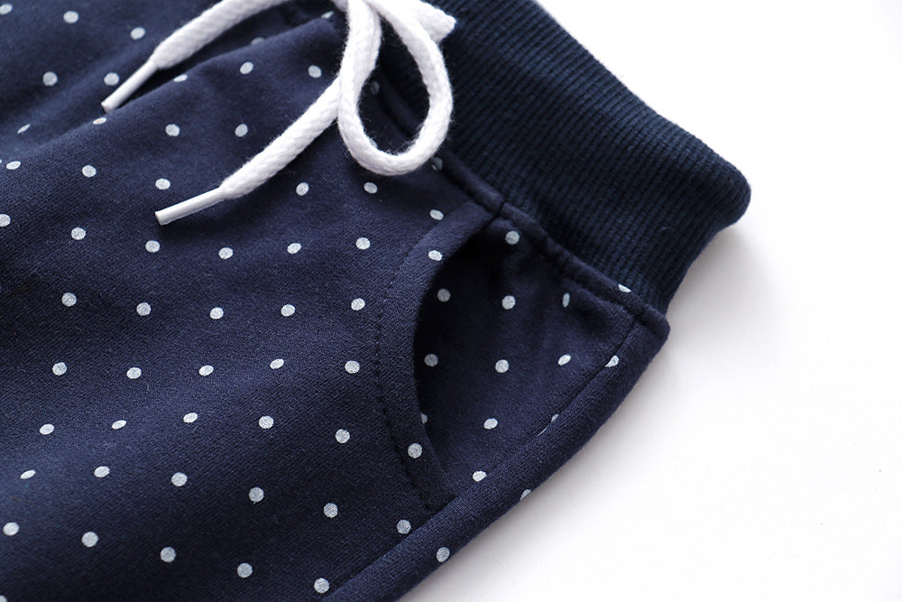 [357138] - Bawahan Anak / Celana Jogger Anak - Motif Polkadot