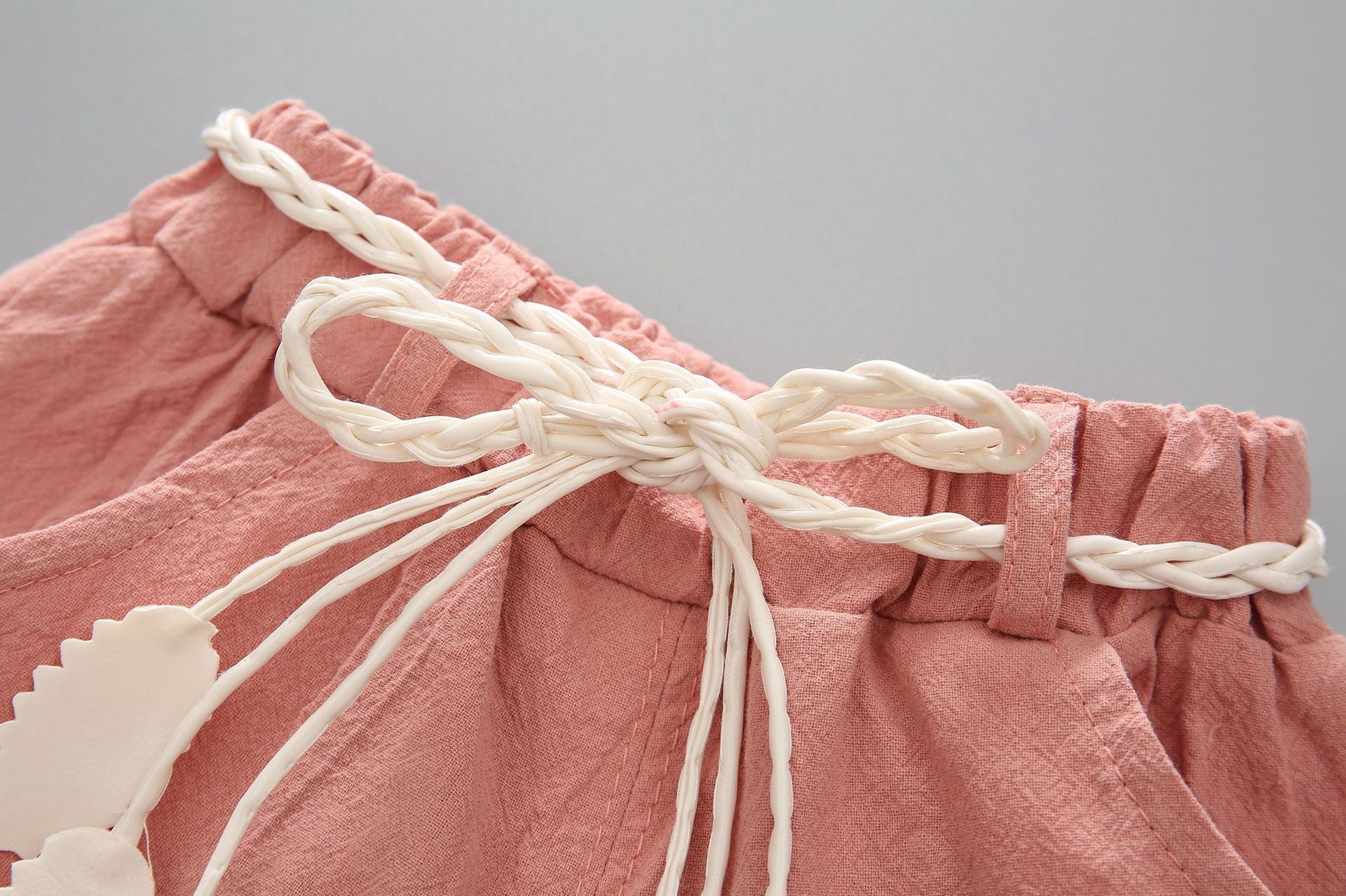 [363142-WHITE PINK] - Setelan Kaos Lucu Fashion Anak - Motif Watermelon Chunks
