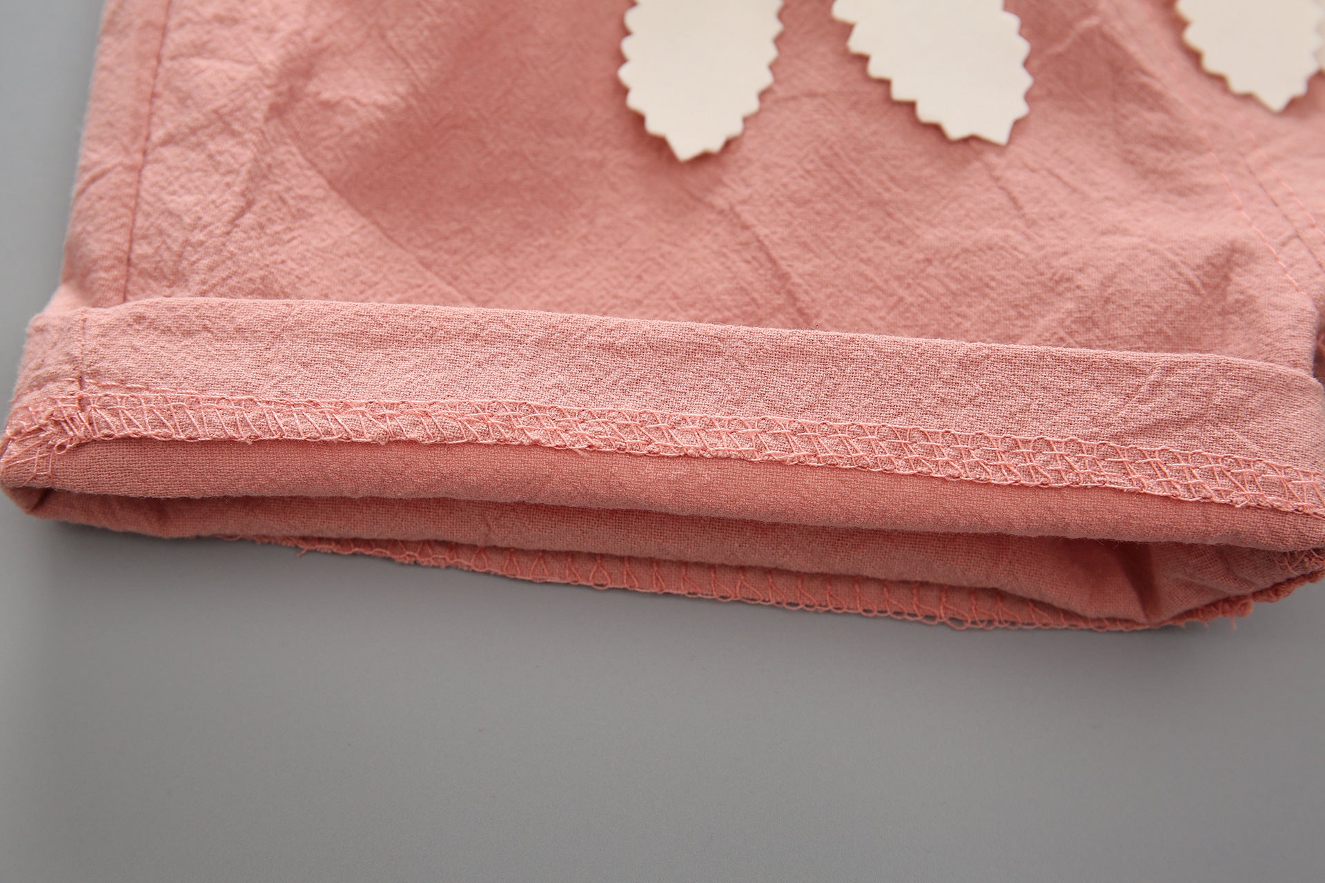 [363142-WHITE PINK] - Setelan Kaos Lucu Fashion Anak - Motif Watermelon Chunks