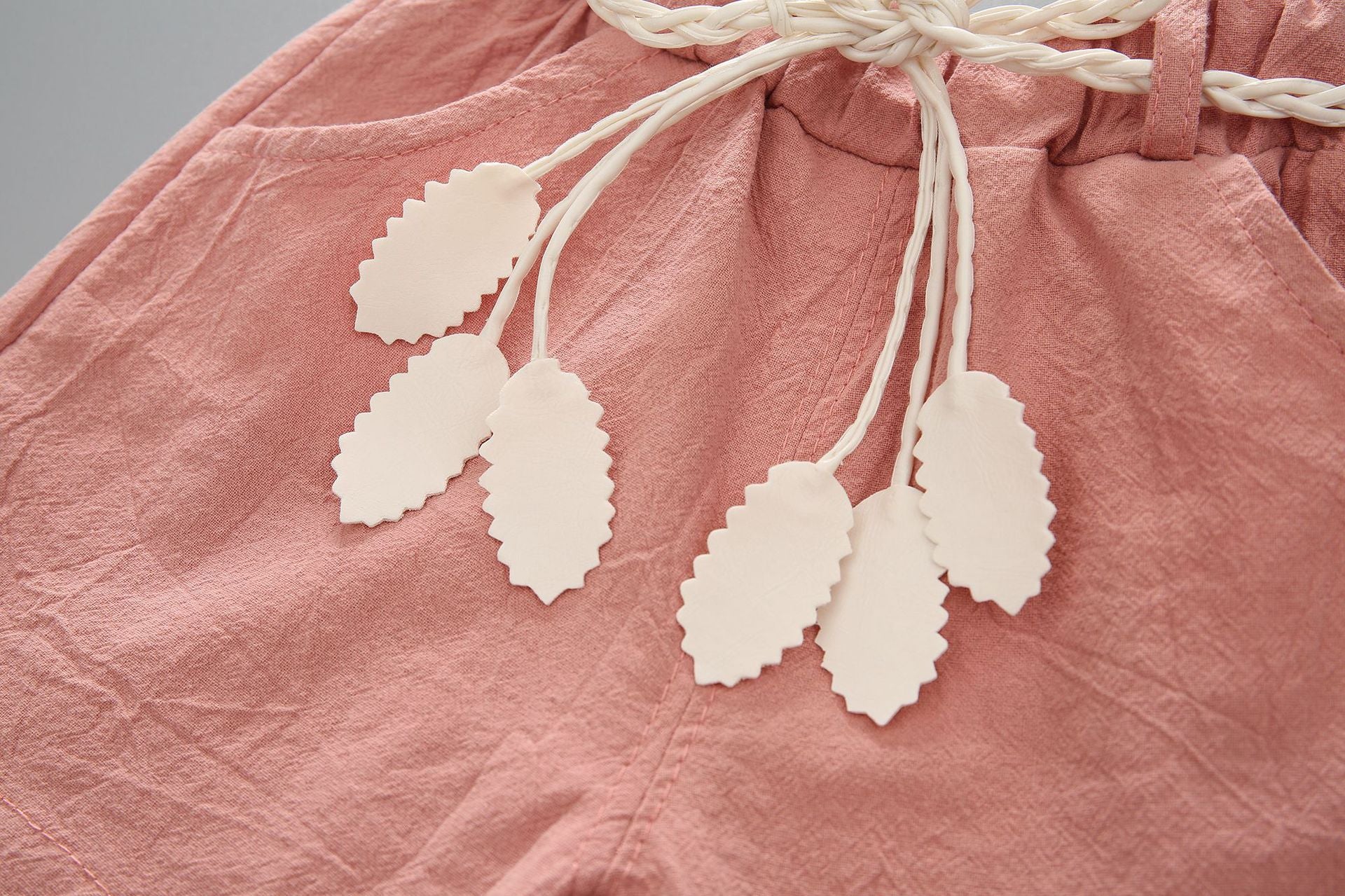 [363142-WHITE PINK] - Setelan Kaos Lucu Fashion Anak - Motif Watermelon Chunks