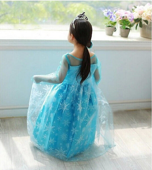 [363274] - Dress Trend Fashion Anak - Motif Snow Princess