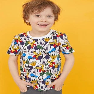 [357214] - Atasan Anak / Kaos Anak / Atasan Summer Anak Trendi - Motif Cartoon Disney