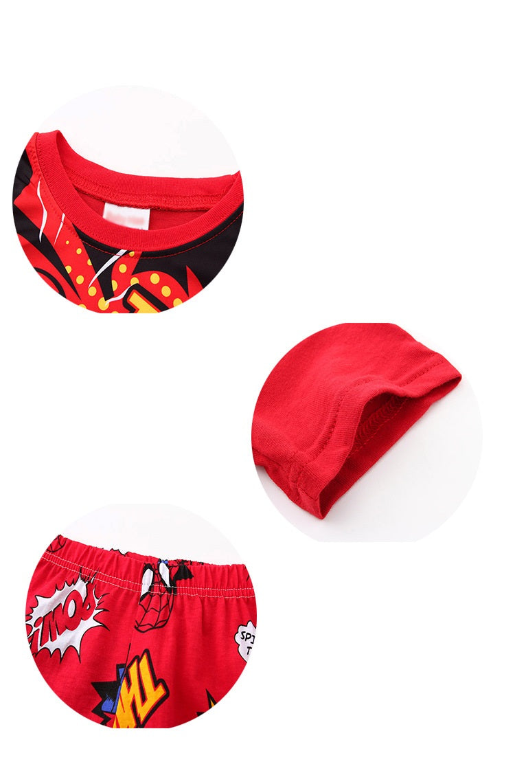 [354487] - Baju Setelan Street Wear Anak - Motif Thomas Cartoon