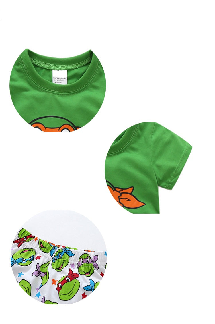 [354432] - Baju Setelan Street Wear Anak - Motif Team Turtles