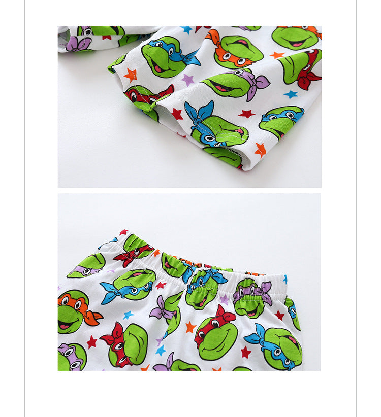 [354432] - Baju Setelan Street Wear Anak - Motif Team Turtles