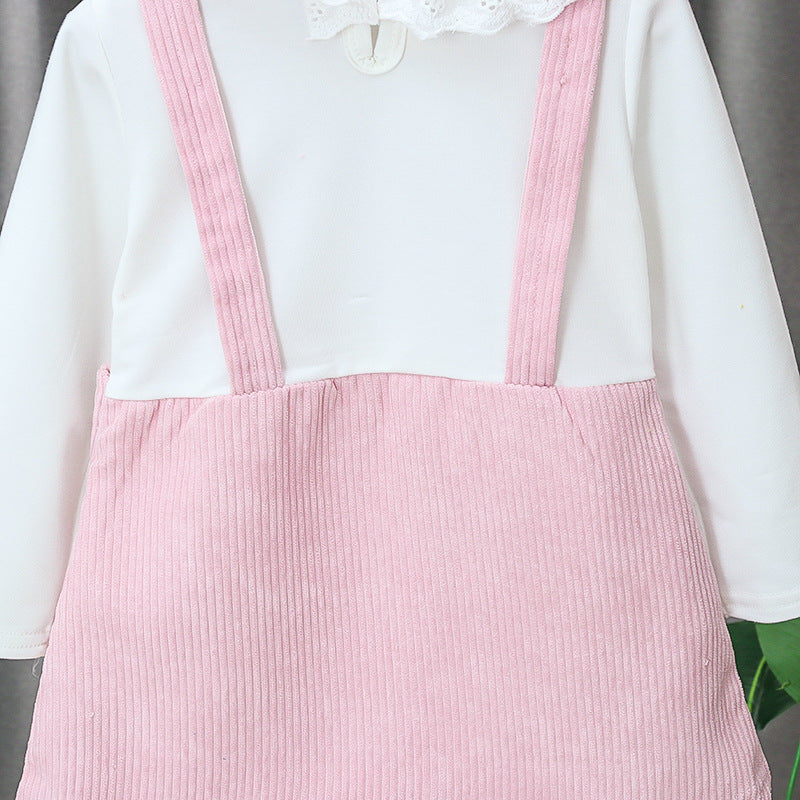 [352170] - Dress Anak Perempuan High Fashion - Motif Two Big Strawberries