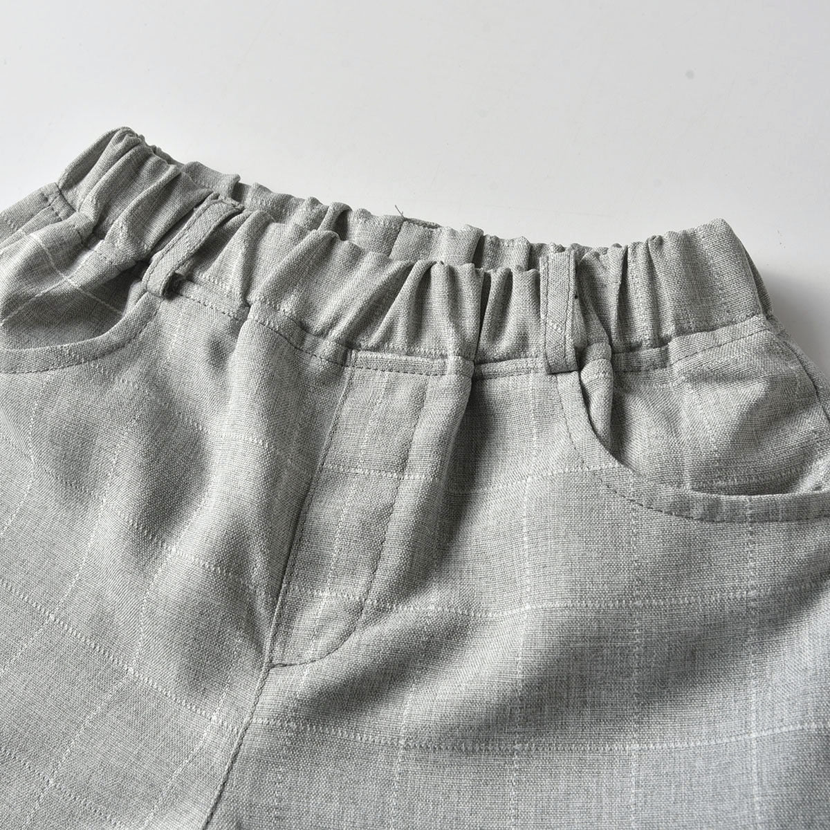 [502146] - Celana Pendek Casual Anak - Motif Plain Box