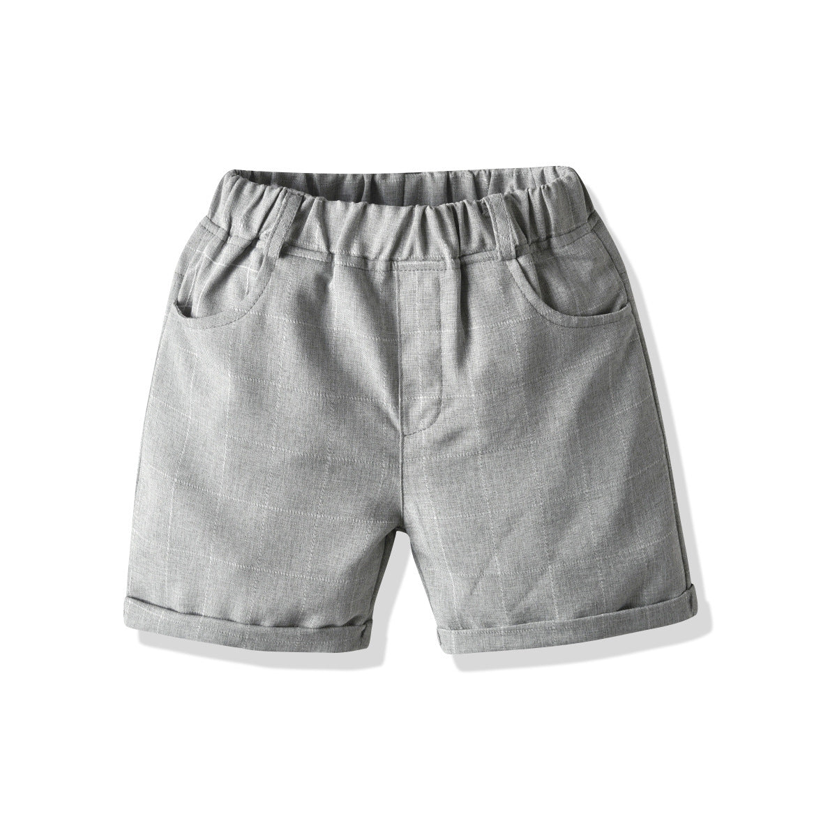 [502146] - Celana Pendek Casual Anak - Motif Plain Box