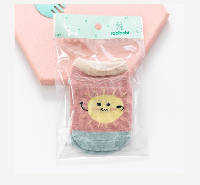 [375123-RAINBOW] - Kaos Kaki Bayi Lucu / Kaos Kaki Anak Import - Motif Rainbow