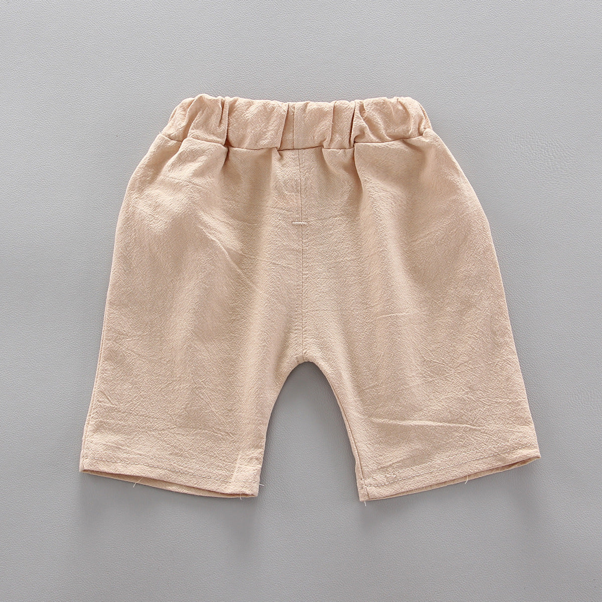 [368116-WHITE] - Setelan Kemeja Koko Anak / Setelan Fashion Anak - Motif Animal Pattern
