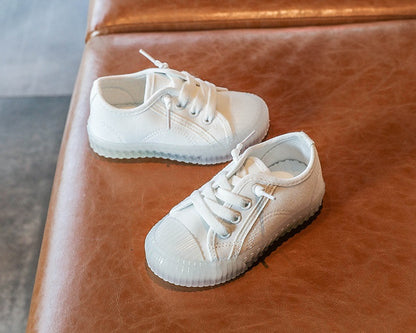 [365106-WHITE] - Import Sepatu Kets Anak Kekinian - Motif Rainbow Footwear