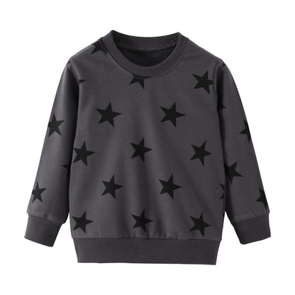 [357422] - Atasan Sweater Anak / Atasan Sweater Anak Trendi - Motif Star Style