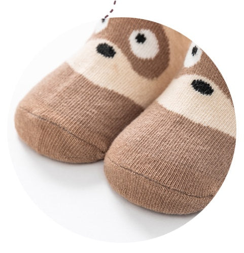[375130-LION] - Kaos Kaki Bayi Lucu / Kaos Kaki Anak Import - Motif Lion