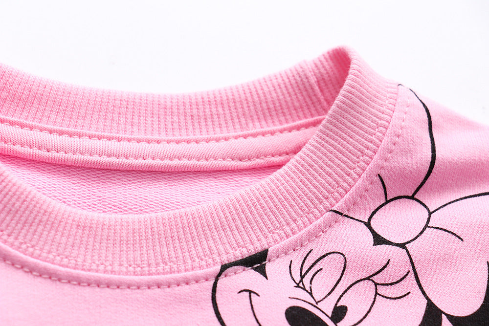 [357426] - Atasan Sweater Anak / Atasan Sweater Anak Trendi - Motif Mickey Girl