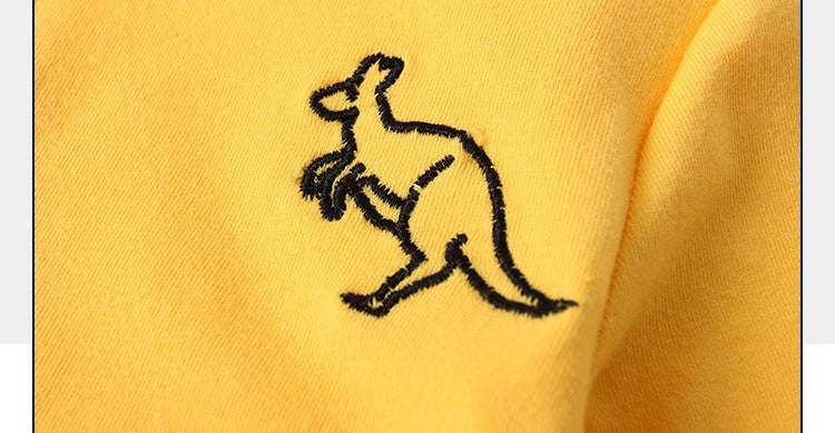 [513118] - Atasan Kaos Polo Fashion Anak - Motif Kangaroo Logo Bordir