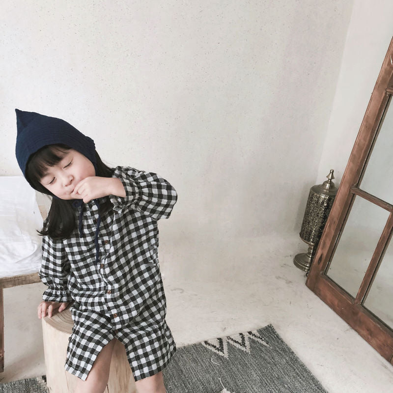 [507165] - Dress Fashion Anak Perempuan - Motif Classic Gingham
